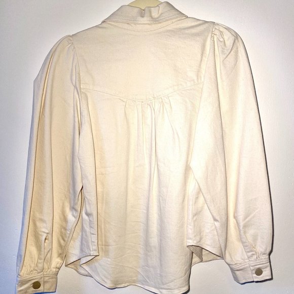 *NWOT* Pastiche Allegra Denim Shirt Sz Small - Picture 4 of 4